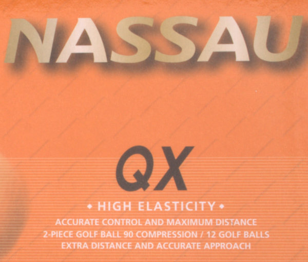 Nassau QX Golf Balls